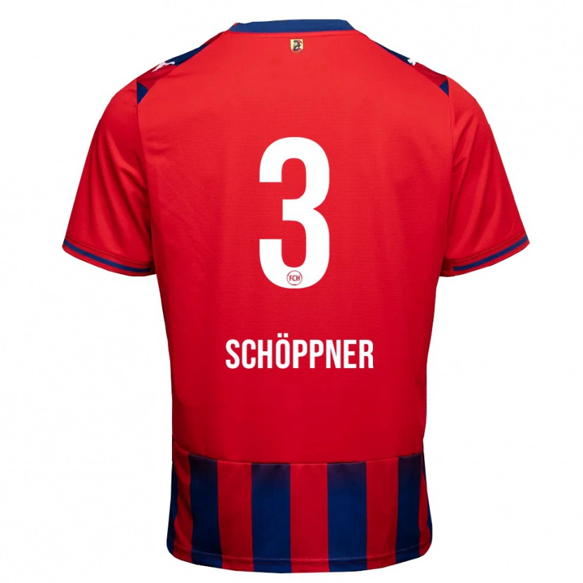 Danxen Men Jan Schöppner #3 Royal Blue White Red Home Jersey 2026/27 T-Shirt