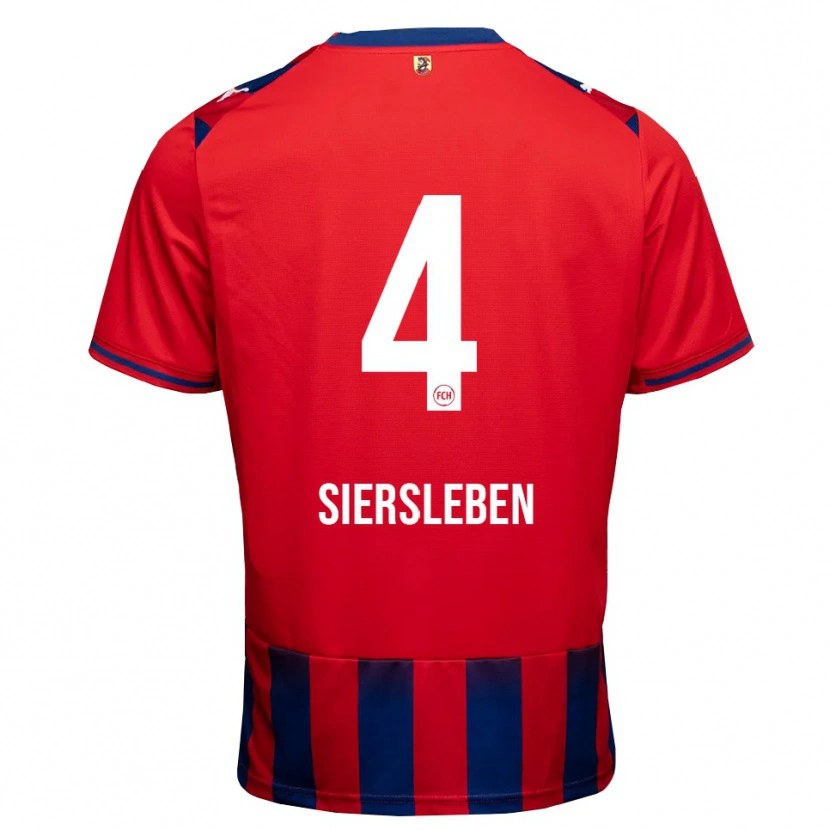 Danxen Men Tim Siersleben #4 Royal Blue White Red Home Jersey 2026/27 T-Shirt