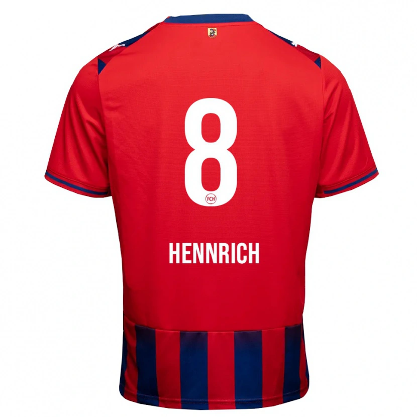 Danxen Men Paul Hennrich #8 Royal Blue White Red Home Jersey 2026/27 T-Shirt