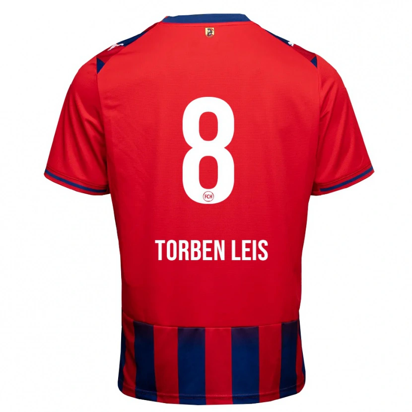 Danxen Men Torben Leis #8 Royal Blue White Red Home Jersey 2026/27 T-Shirt