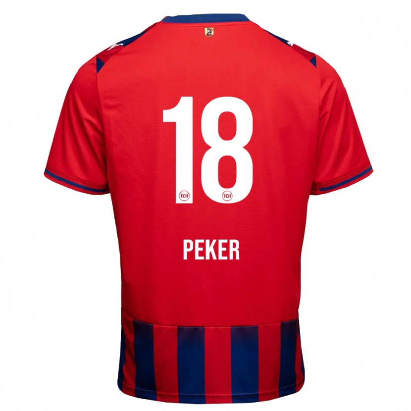 Danxen Men Sena Peker #18 Royal Blue White Red Home Jersey 2026/27 T-Shirt