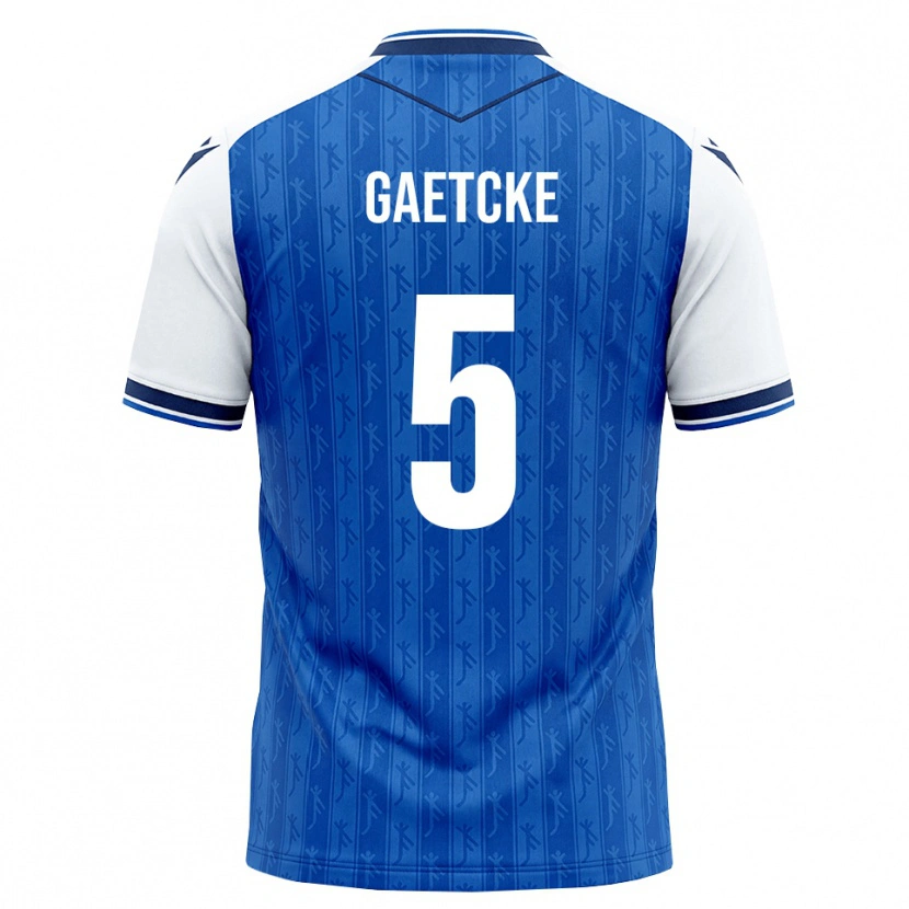 Danxen Men Magnus Gaetcke #5 Royal Blue White Home Jersey 2026/27 T-Shirt