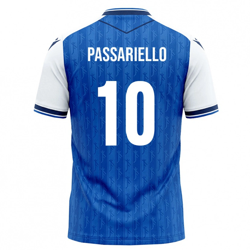 Danxen Men Samuel Passariello #10 Royal Blue White Home Jersey 2026/27 T-Shirt