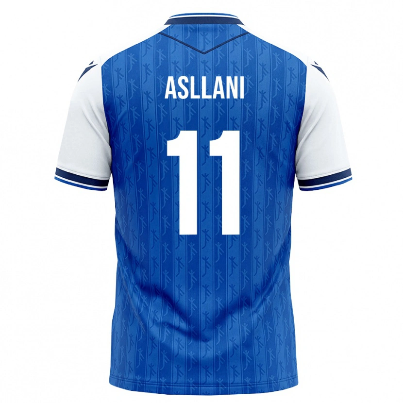 Danxen Men Fisnik Asllani #11 Royal Blue White Home Jersey 2026/27 T-Shirt