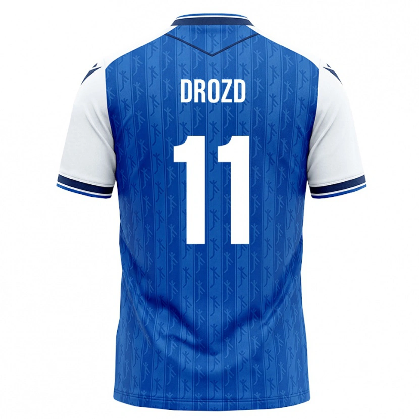 Danxen Men Nikita Drozd #11 Royal Blue White Home Jersey 2026/27 T-Shirt