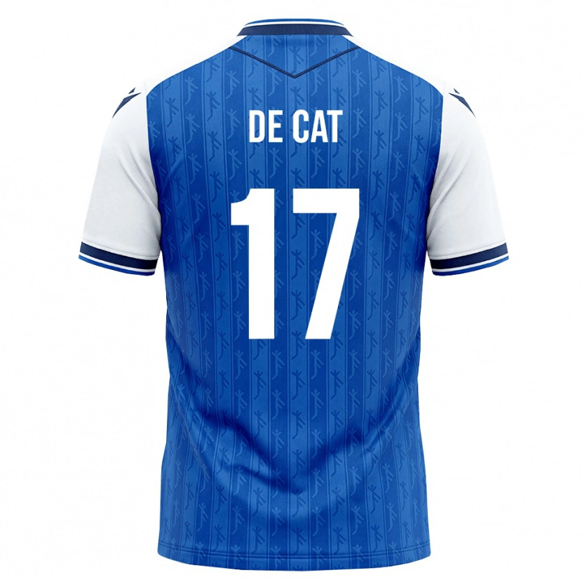 Danxen Men Nathan De Cat #17 Royal Blue White Home Jersey 2026/27 T-Shirt
