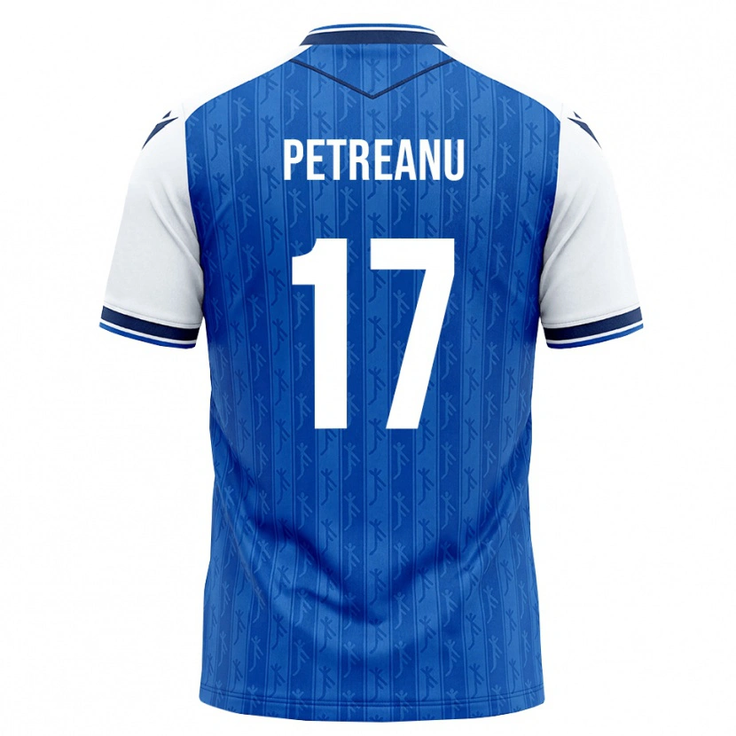 Danxen Men Vlad Petreanu #17 Royal Blue White Home Jersey 2026/27 T-Shirt