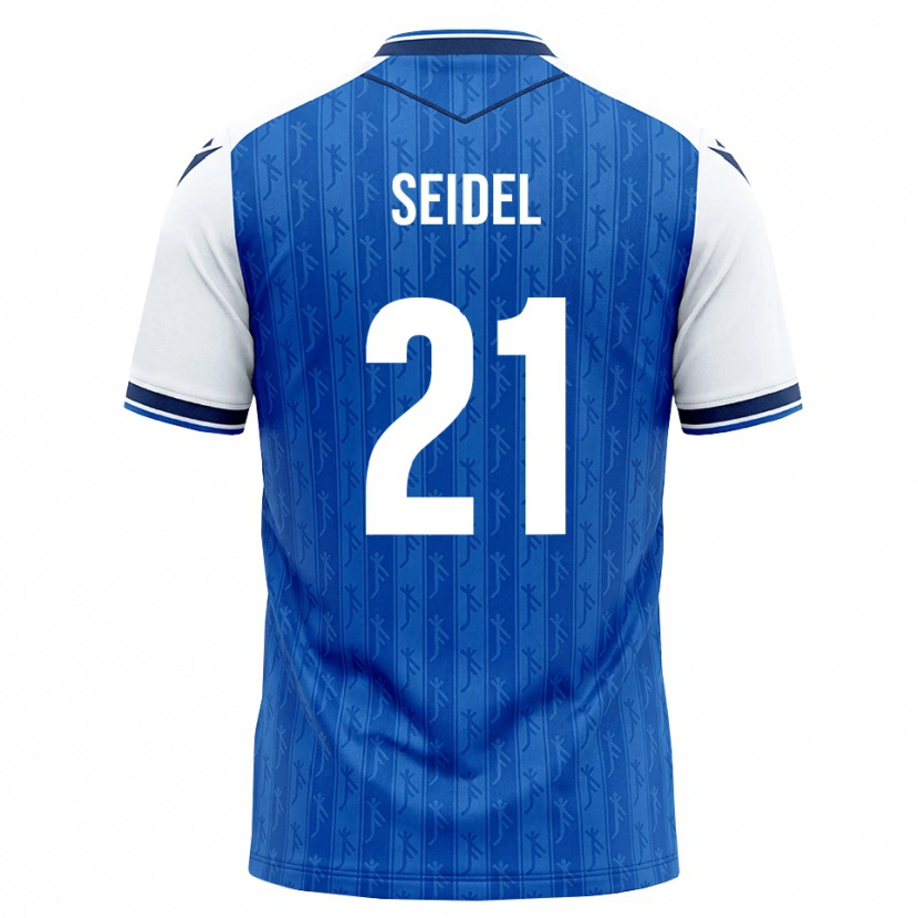 Danxen Men Phil Seidel #21 Royal Blue White Home Jersey 2026/27 T-Shirt