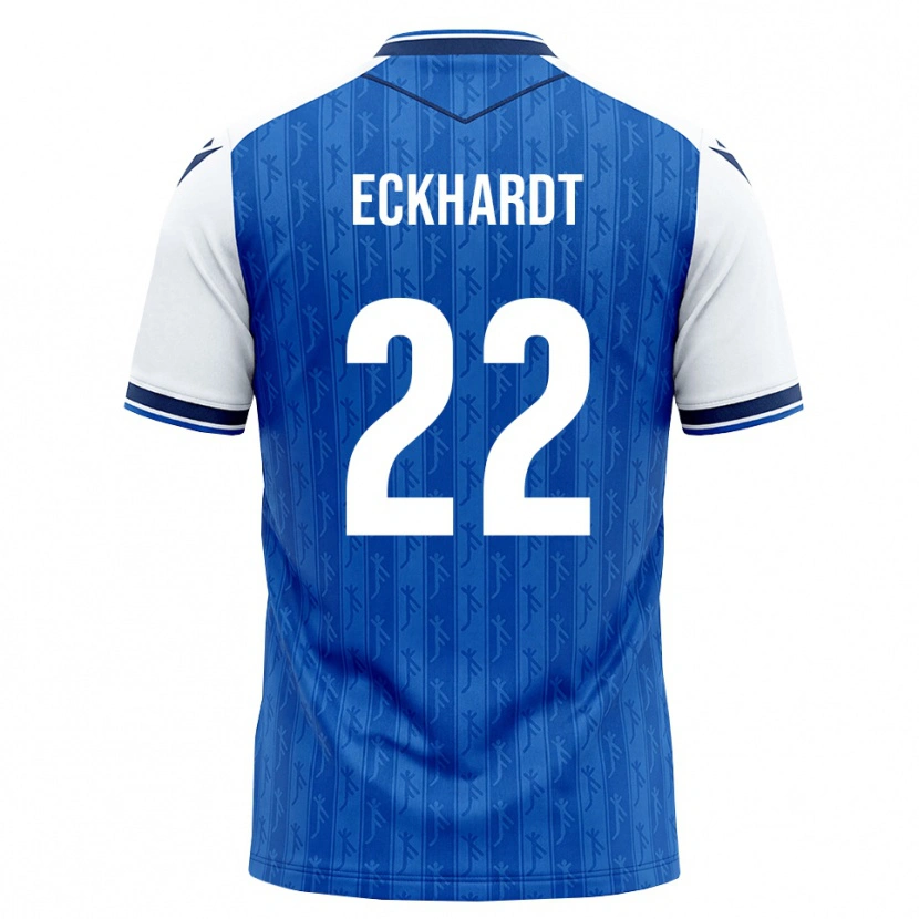 Danxen Men Aaron Eckhardt #22 Royal Blue White Home Jersey 2026/27 T-Shirt