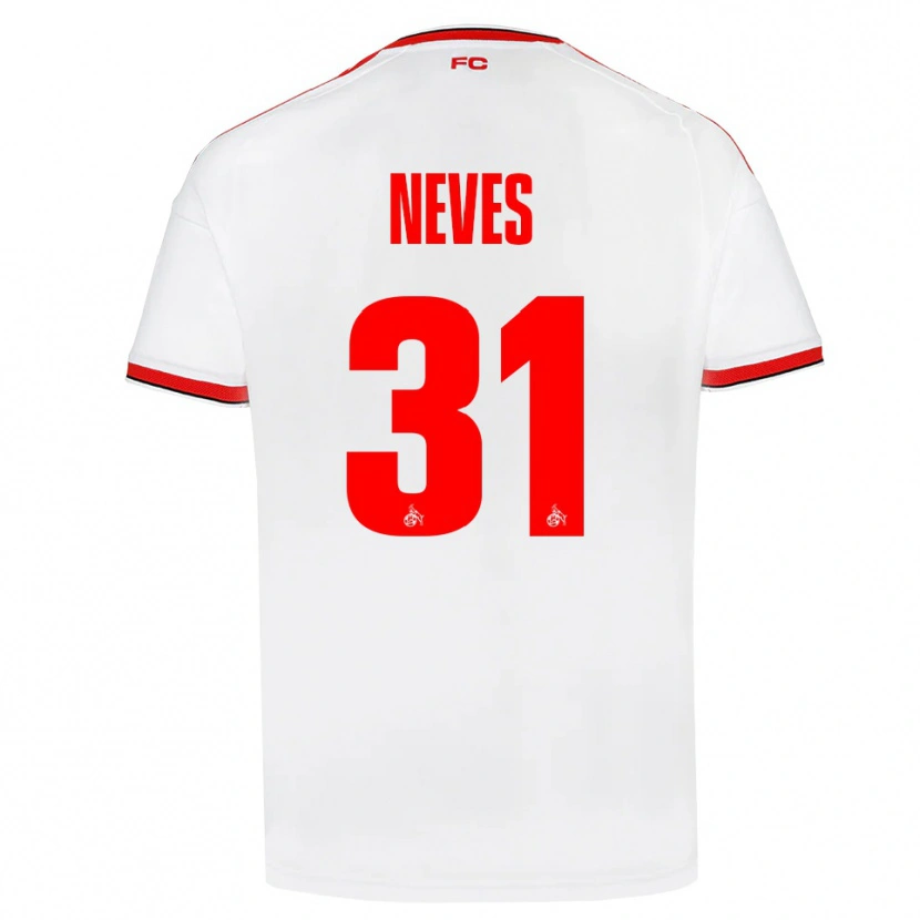 Danxen Men Gil Neves #31 White Red Black Home Jersey 2026/27 T-Shirt