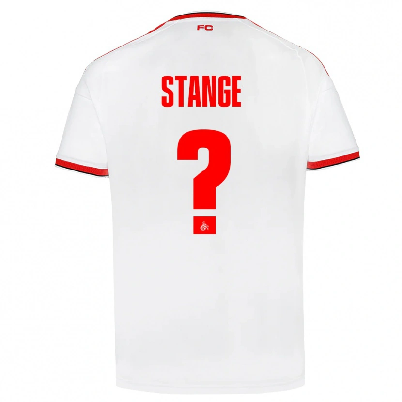 Danxen Men Julian Stange #0 White Red Black Home Jersey 2026/27 T-Shirt