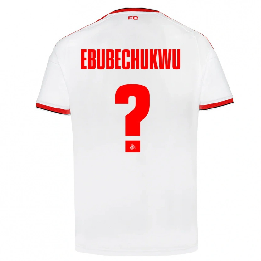 Danxen Men Duru-Francis Promise Ebubechukwu #0 White Red Black Home Jersey 2026/27 T-Shirt