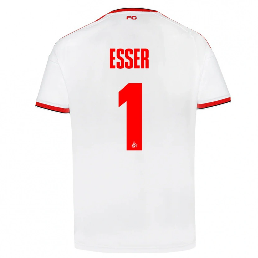 Danxen Men Jacob Esser #1 White Red Black Home Jersey 2026/27 T-Shirt