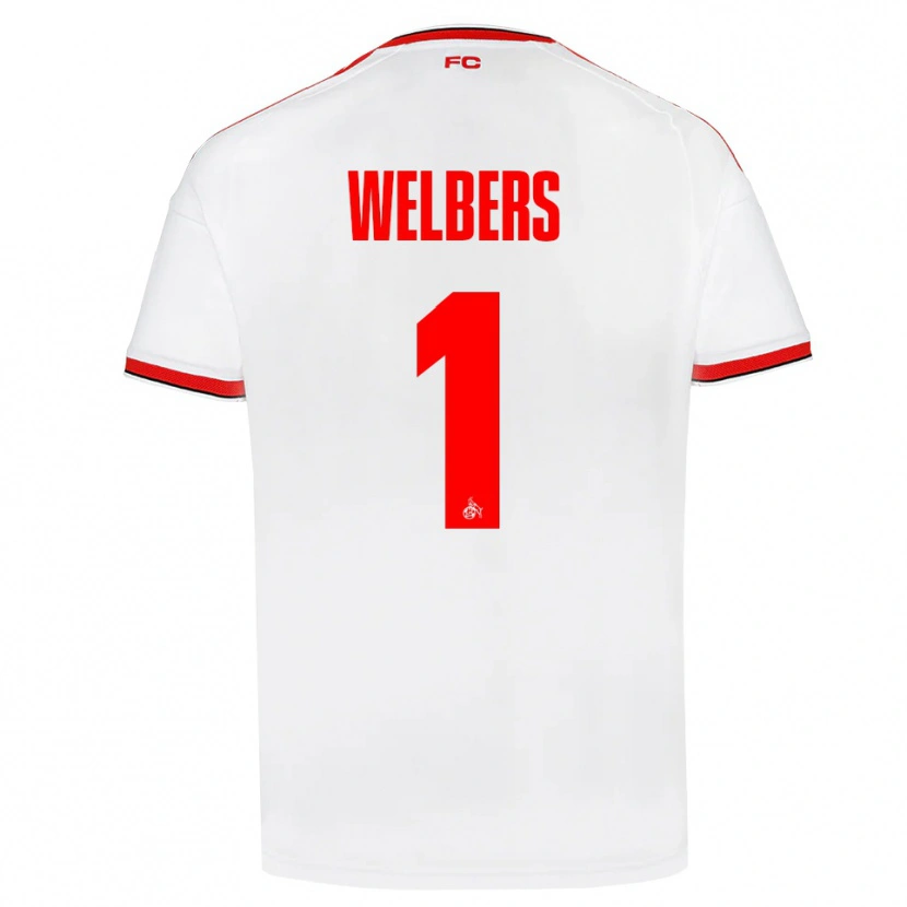 Danxen Men Jakob Welbers #1 White Red Black Home Jersey 2026/27 T-Shirt