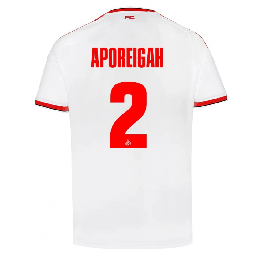 Danxen Men Leo Aporeigah #2 White Red Black Home Jersey 2026/27 T-Shirt