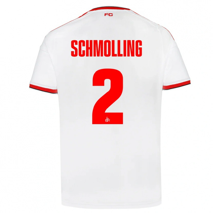 Danxen Men Viktor Schmolling #2 White Red Black Home Jersey 2026/27 T-Shirt