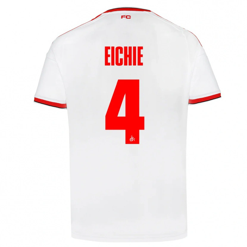 Danxen Men David Eichie #4 White Red Black Home Jersey 2026/27 T-Shirt