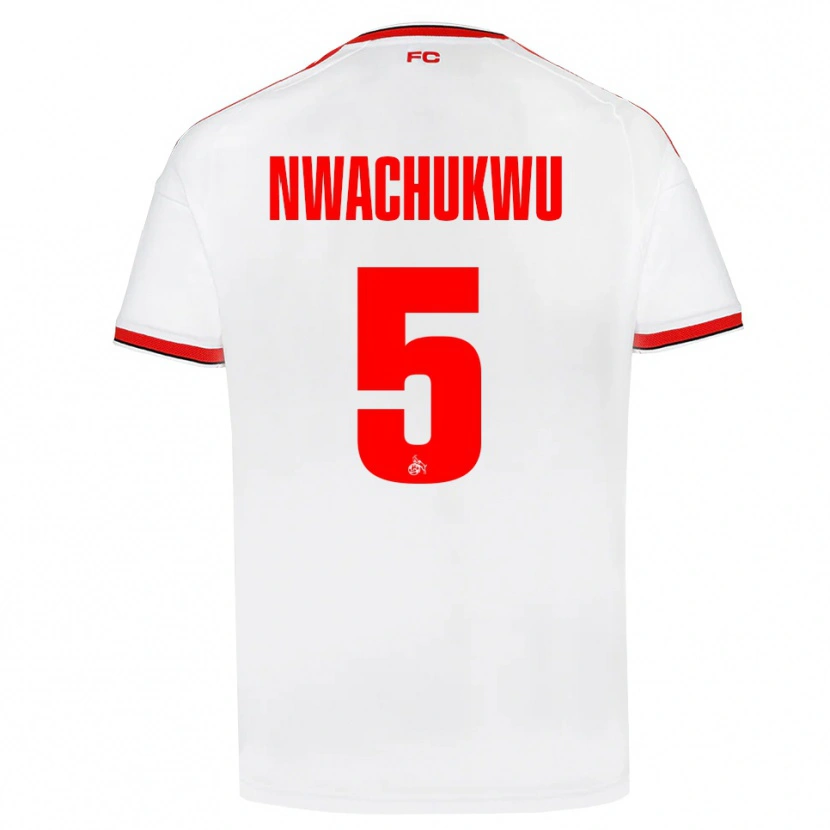 Danxen Men Ben Nwachukwu #5 White Red Black Home Jersey 2026/27 T-Shirt