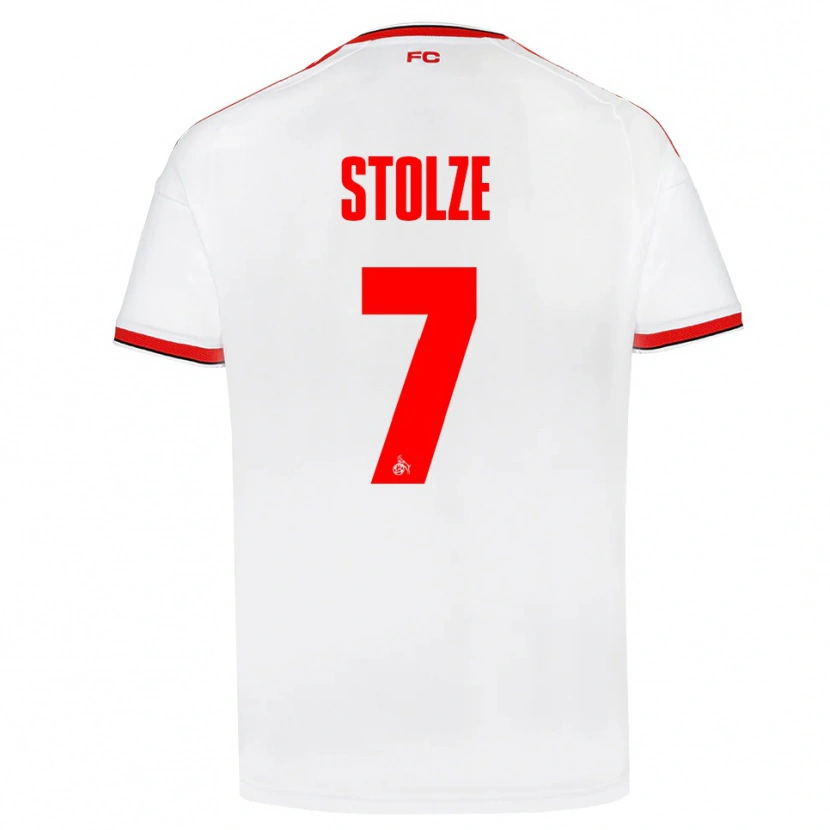 Danxen Men Anna-Lena Stolze #7 White Red Black Home Jersey 2026/27 T-Shirt