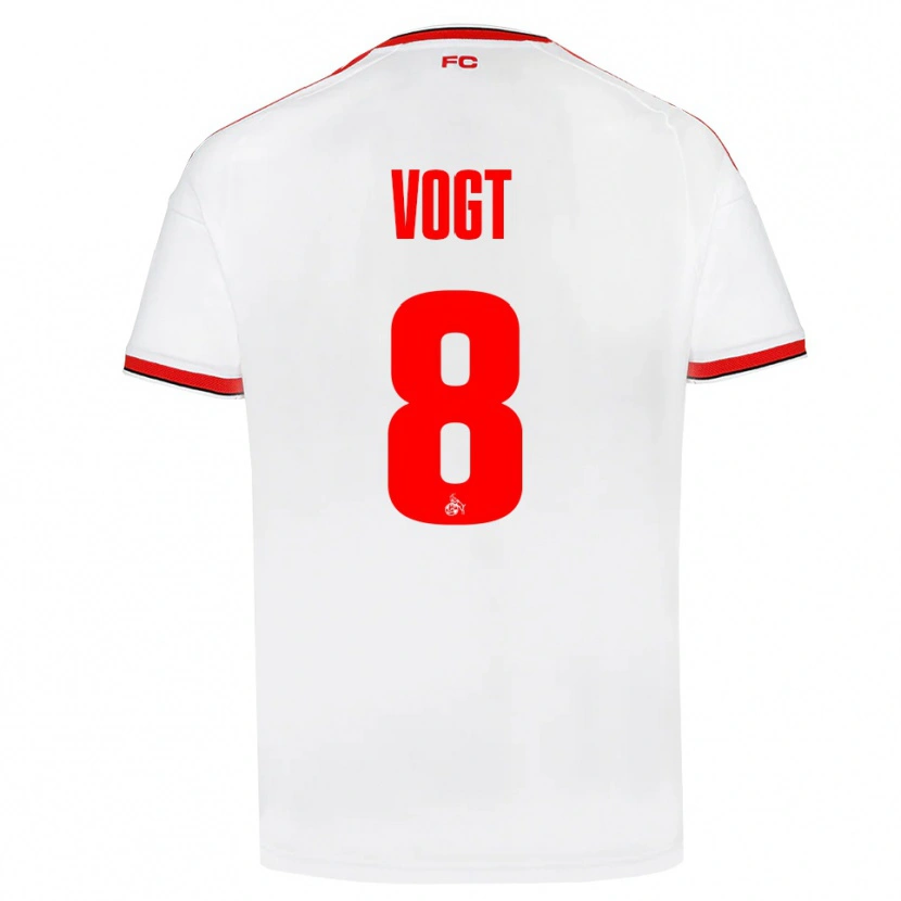 Danxen Men Laura Vogt #8 White Red Black Home Jersey 2026/27 T-Shirt