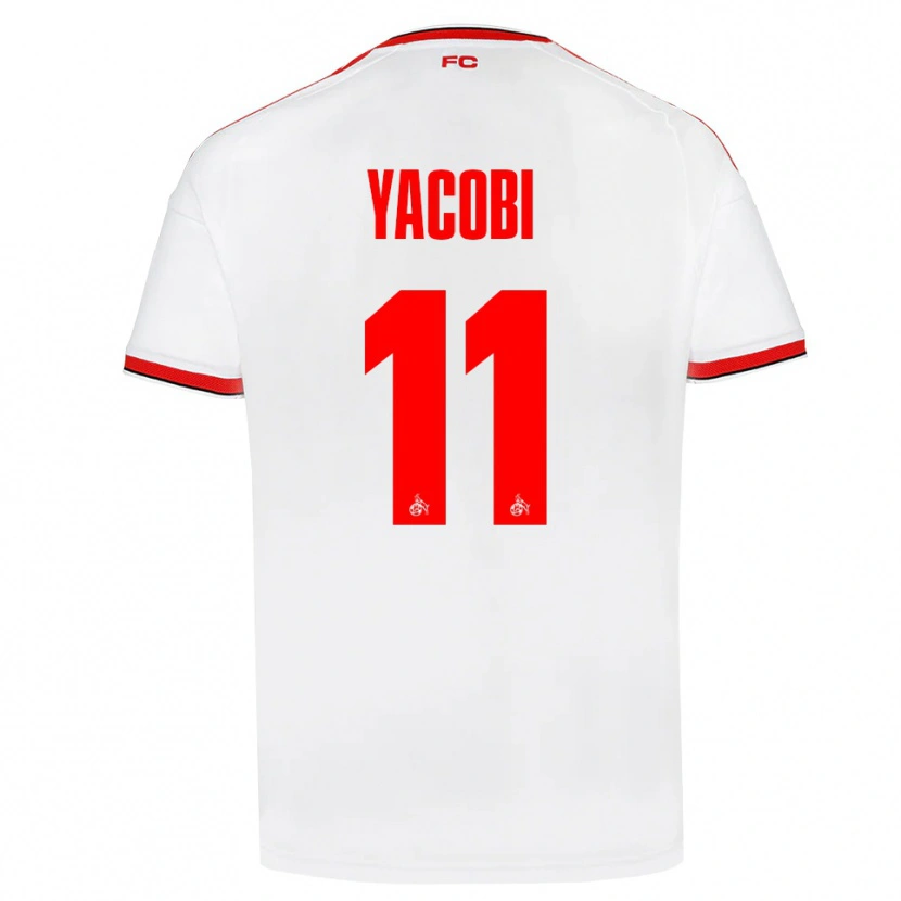 Danxen Men Nilas Yacobi #11 White Red Black Home Jersey 2026/27 T-Shirt