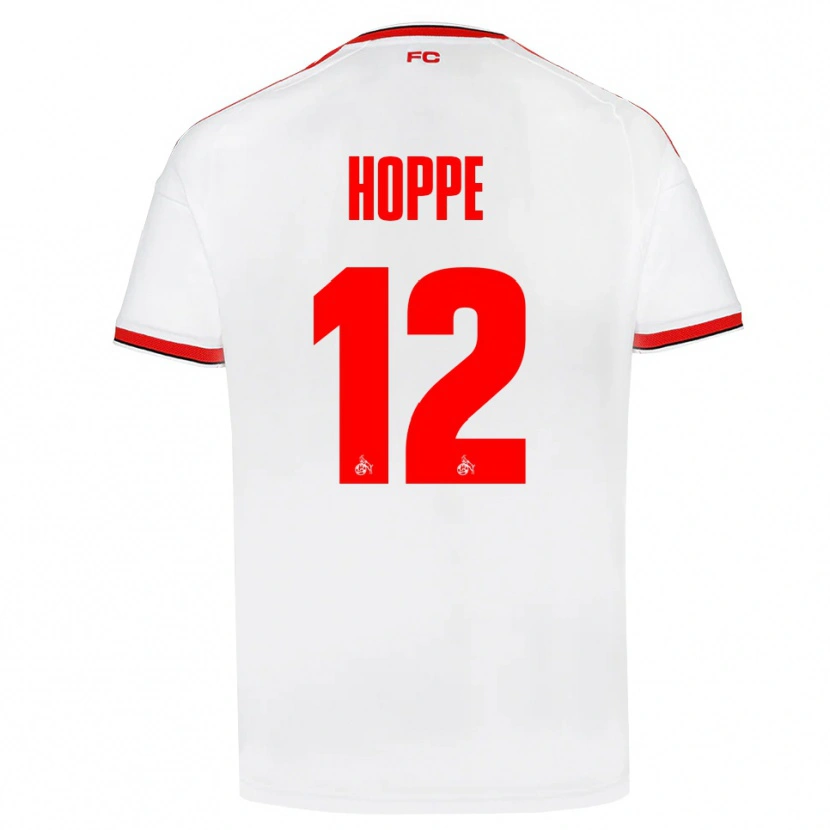 Danxen Men Paula Hoppe #12 White Red Black Home Jersey 2026/27 T-Shirt