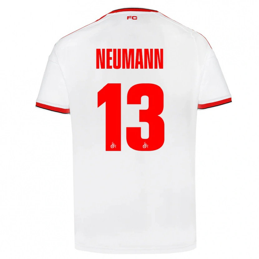 Danxen Men Cenny Neumann #13 White Red Black Home Jersey 2026/27 T-Shirt