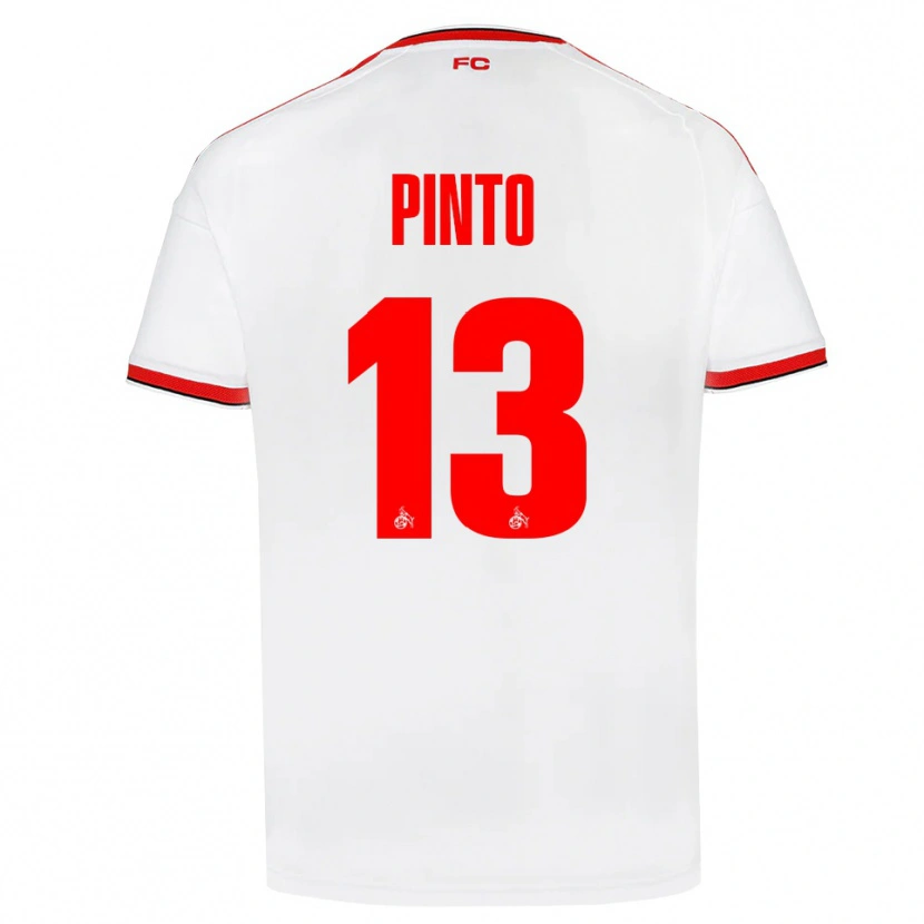 Danxen Men João Pinto #13 White Red Black Home Jersey 2026/27 T-Shirt