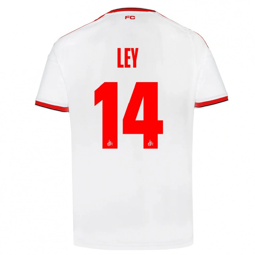 Danxen Men Benjamin Ley #14 White Red Black Home Jersey 2026/27 T-Shirt