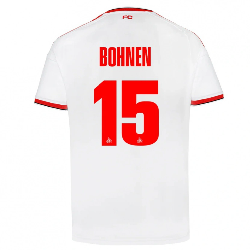 Danxen Men Bohnen #15 White Red Black Home Jersey 2026/27 T-Shirt