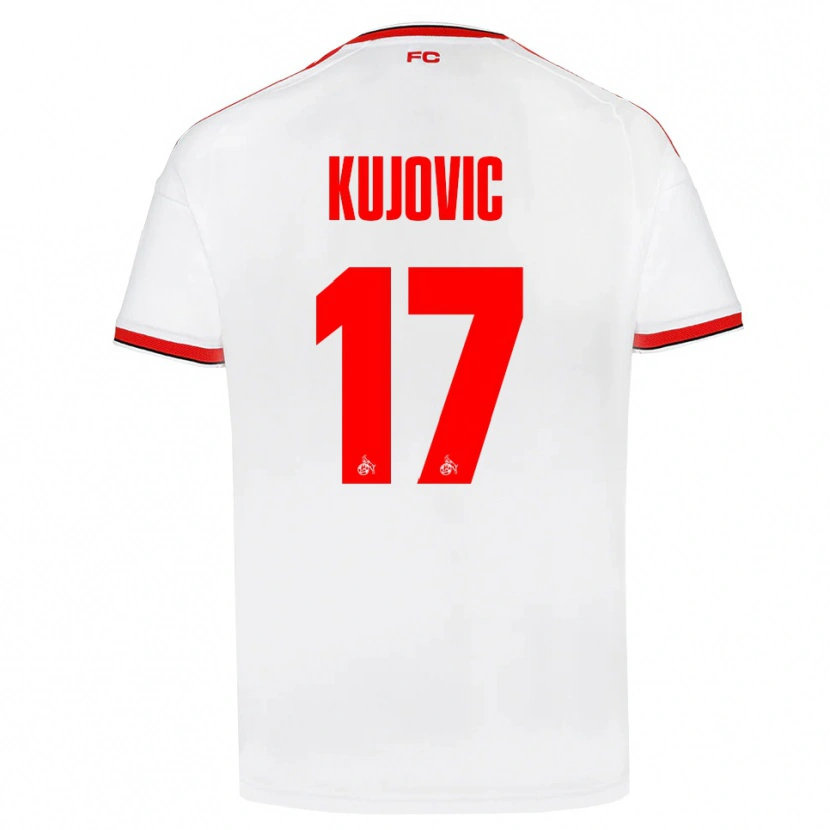 Danxen Men Emin Kujovic #17 White Red Black Home Jersey 2026/27 T-Shirt
