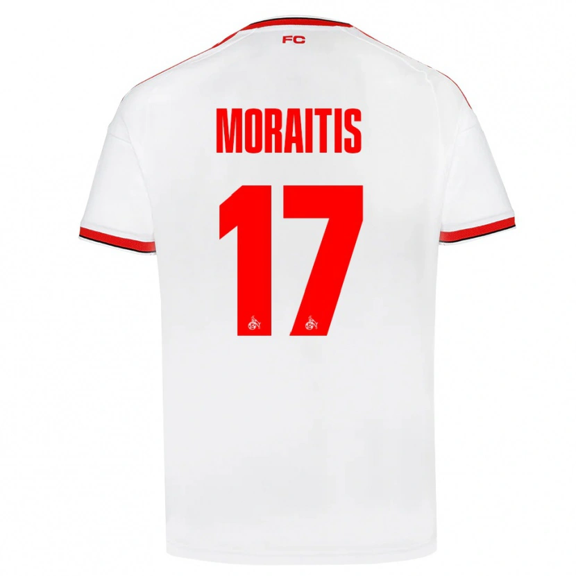 Danxen Men Victor Moraitis #17 White Red Black Home Jersey 2026/27 T-Shirt