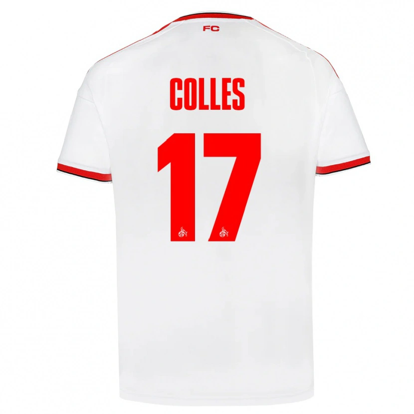 Danxen Men Jan Colles #17 White Red Black Home Jersey 2026/27 T-Shirt