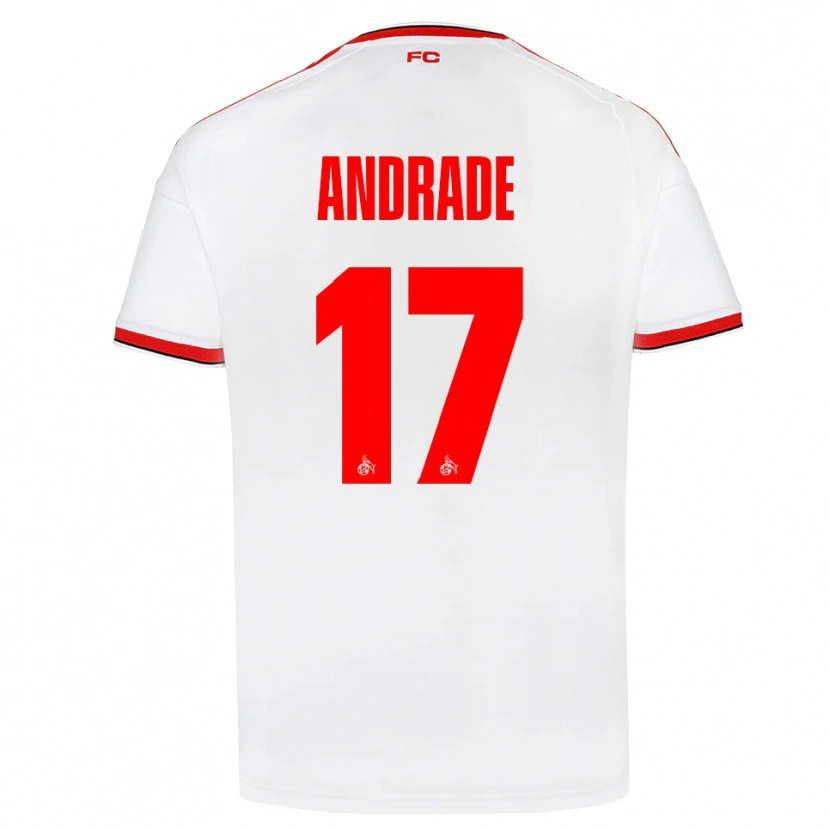 Danxen Men Lydia Andrade #17 White Red Black Home Jersey 2026/27 T-Shirt
