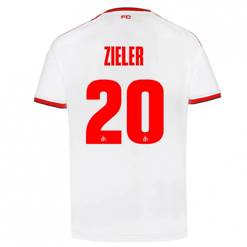 Danxen Men Ron-Robert Zieler #20 White Red Black Home Jersey 2026/27 T-Shirt