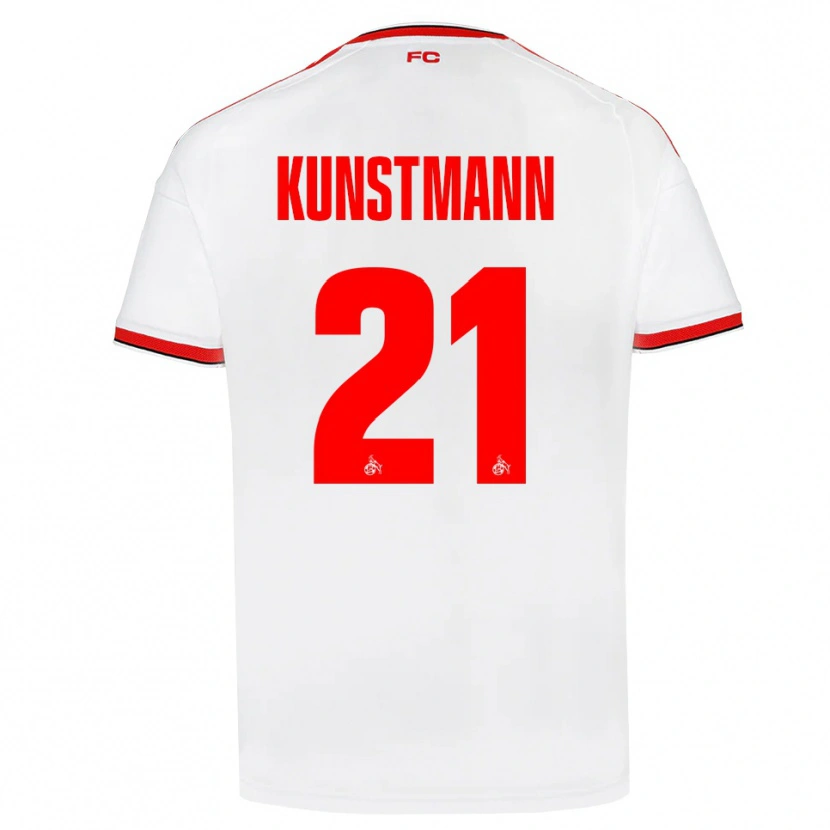 Danxen Men Jonas Kunstmann #21 White Red Black Home Jersey 2026/27 T-Shirt