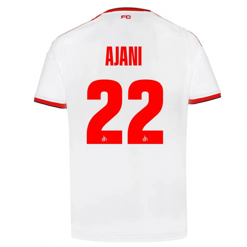 Danxen Men Marvin Ajani #22 White Red Black Home Jersey 2026/27 T-Shirt