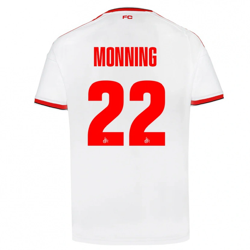 Danxen Men Marlon Monning #22 White Red Black Home Jersey 2026/27 T-Shirt