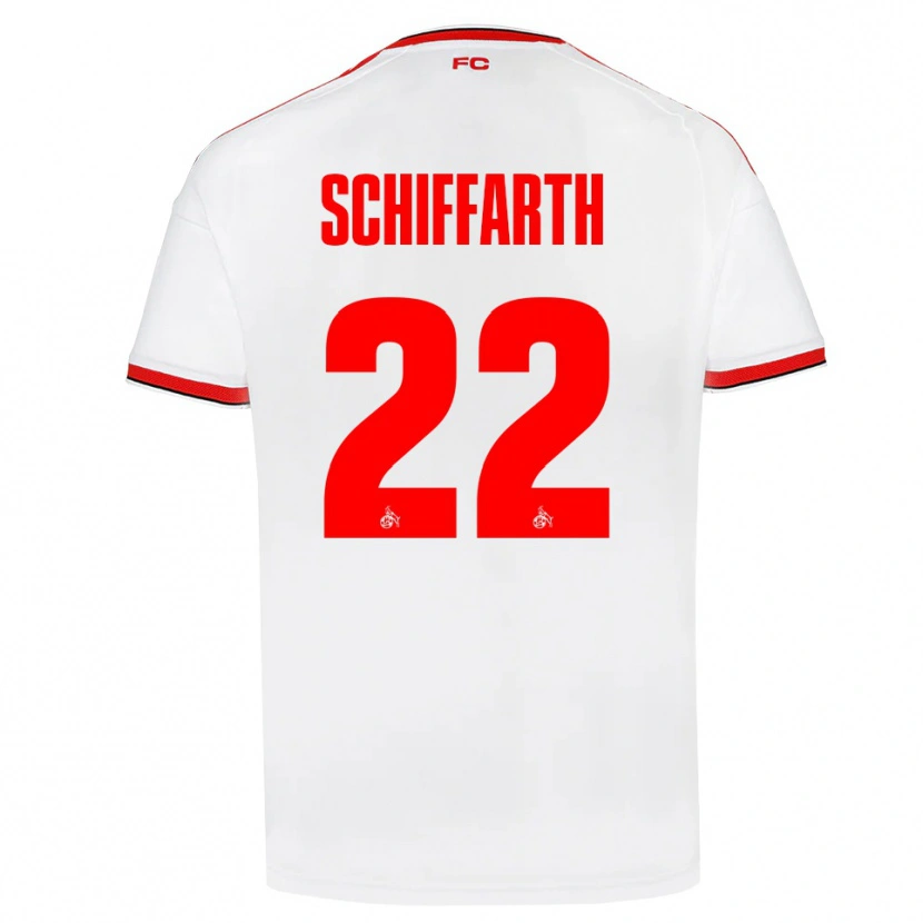 Danxen Men Julia Schiffarth #22 White Red Black Home Jersey 2026/27 T-Shirt