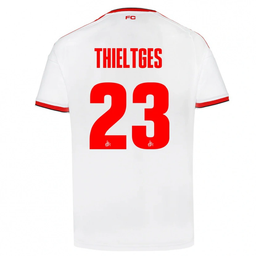 Danxen Men Phil Thieltges #23 White Red Black Home Jersey 2026/27 T-Shirt