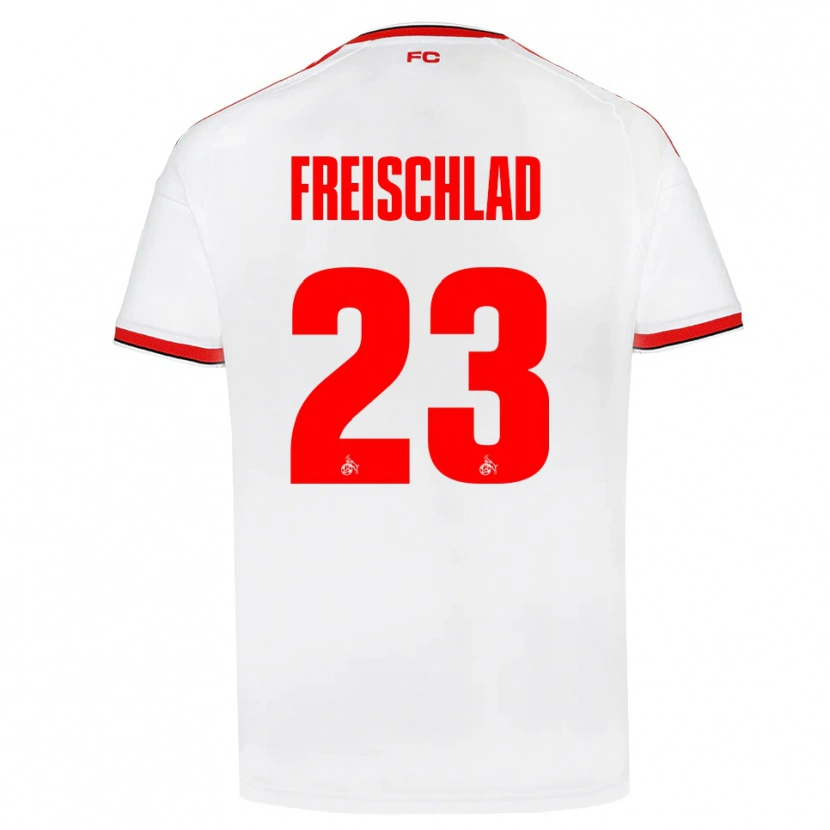 Danxen Men Yannick Freischlad #23 White Red Black Home Jersey 2026/27 T-Shirt