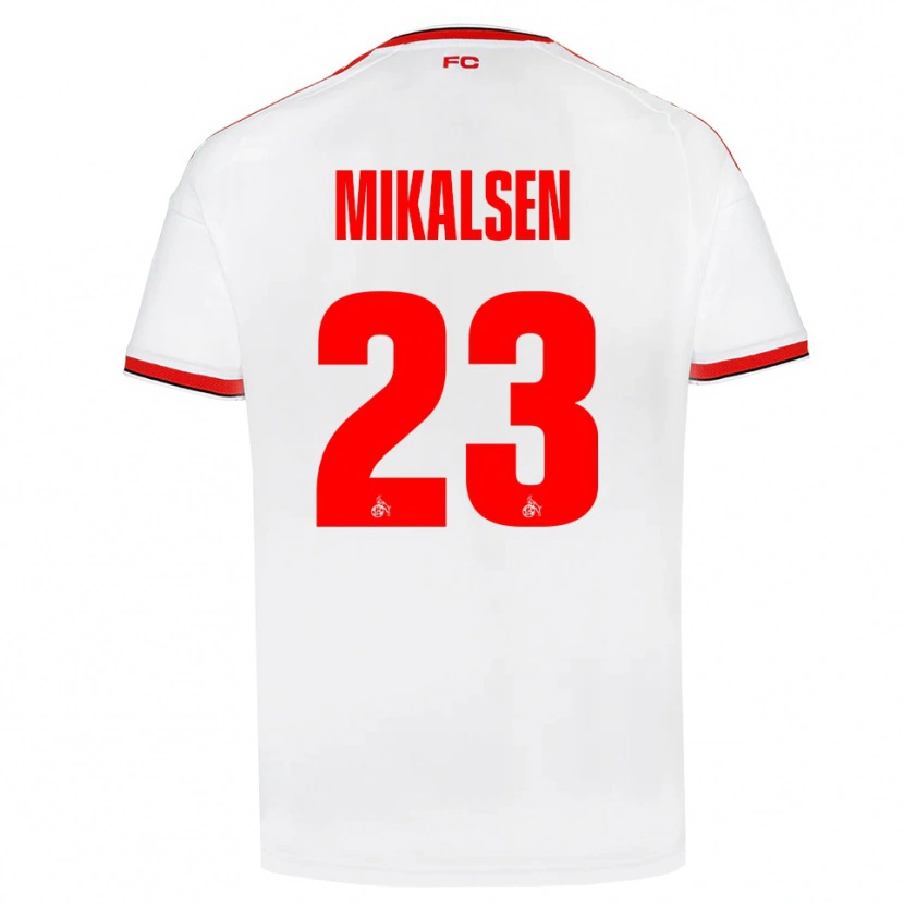 Danxen Men Aurora Mikalsen #23 White Red Black Home Jersey 2026/27 T-Shirt