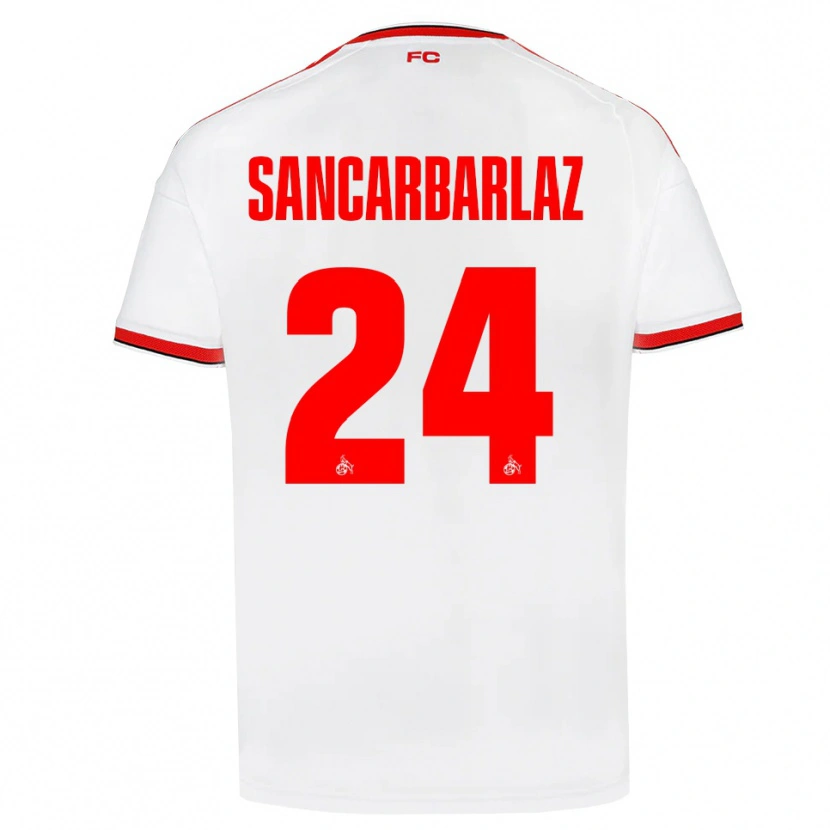 Danxen Men Keyhan Sancarbarlaz #24 White Red Black Home Jersey 2026/27 T-Shirt