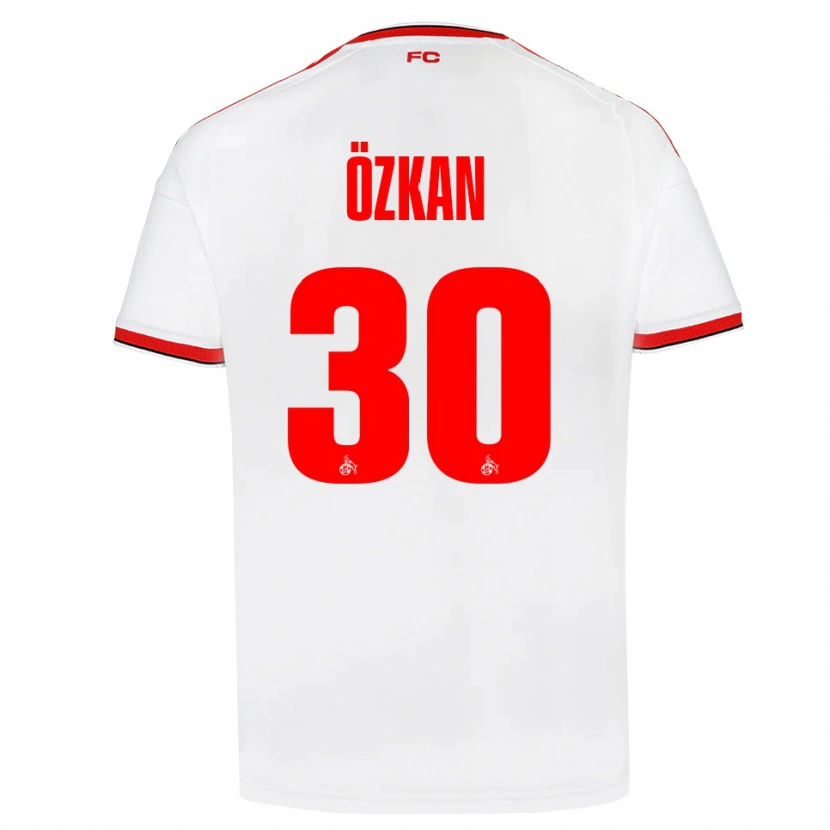 Danxen Men Mikail Özkan #30 White Red Black Home Jersey 2026/27 T-Shirt