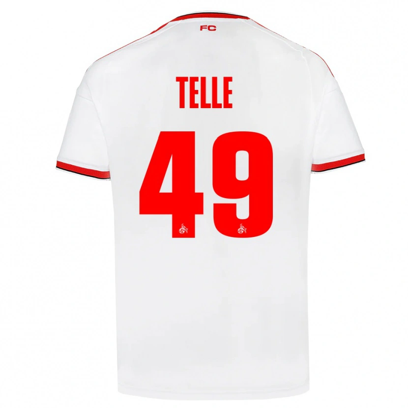 Danxen Men Neo Telle #49 White Red Black Home Jersey 2026/27 T-Shirt
