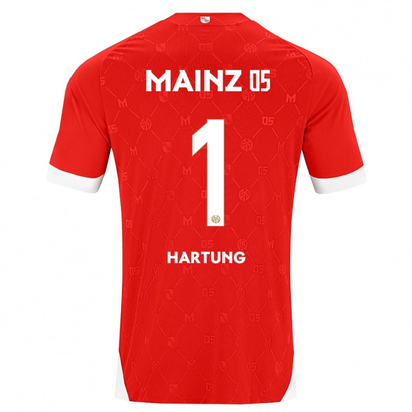 Danxen Men Nick Hartung #1 Red White Home Jersey 2026/27 T-Shirt