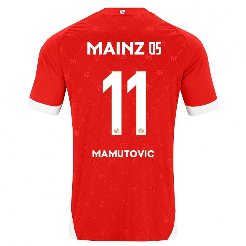 Danxen Men David Mamutovic #11 Red White Home Jersey 2026/27 T-Shirt