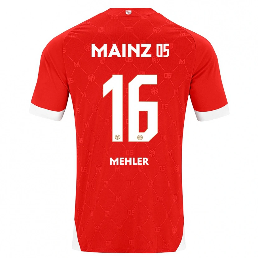 Danxen Men Melina Mehler #16 Red White Home Jersey 2026/27 T-Shirt