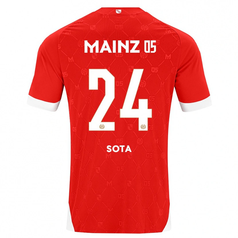 Danxen Men Sota Kawasaki #24 Red White Home Jersey 2026/27 T-Shirt