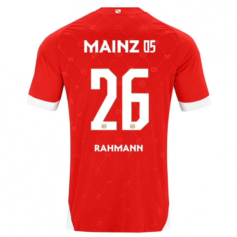 Danxen Men Luke Rahmann #26 Red White Home Jersey 2026/27 T-Shirt